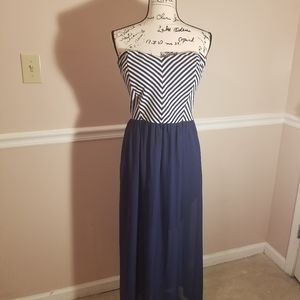 Clearance sexy strapless dress